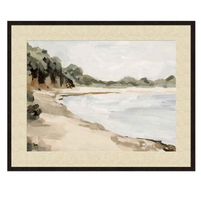 Framed Gicl&eacute;e Wall Art - Bluff Bay II